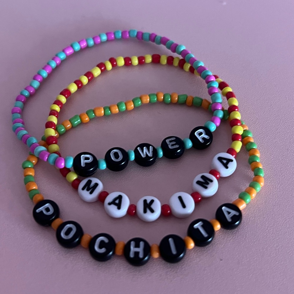 3 Chainsaw Man Themed Bracelets - Picture 2 of 5